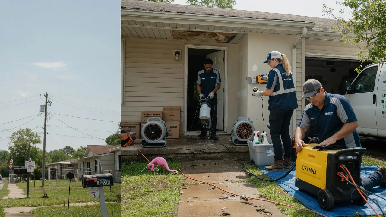 Storm Damage Water Removal in Matador, TX near me